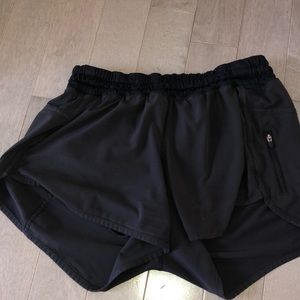 Lululemon Black Running Shorts